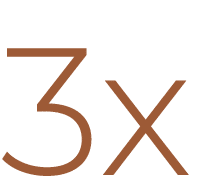 3x
